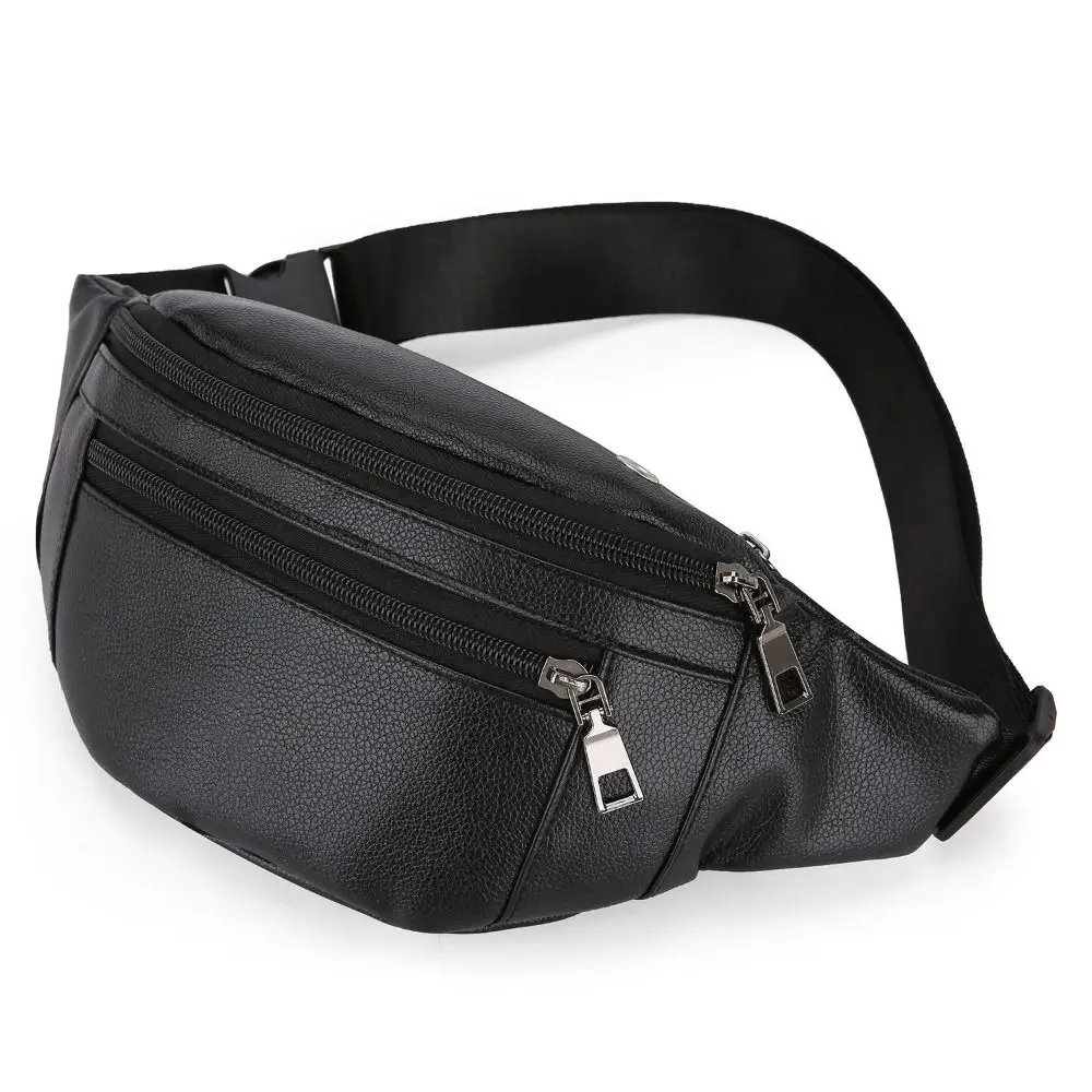 Leather Wallet Men - Multifunktionale Crossbody-Geldbörse für Outdoor, Business und