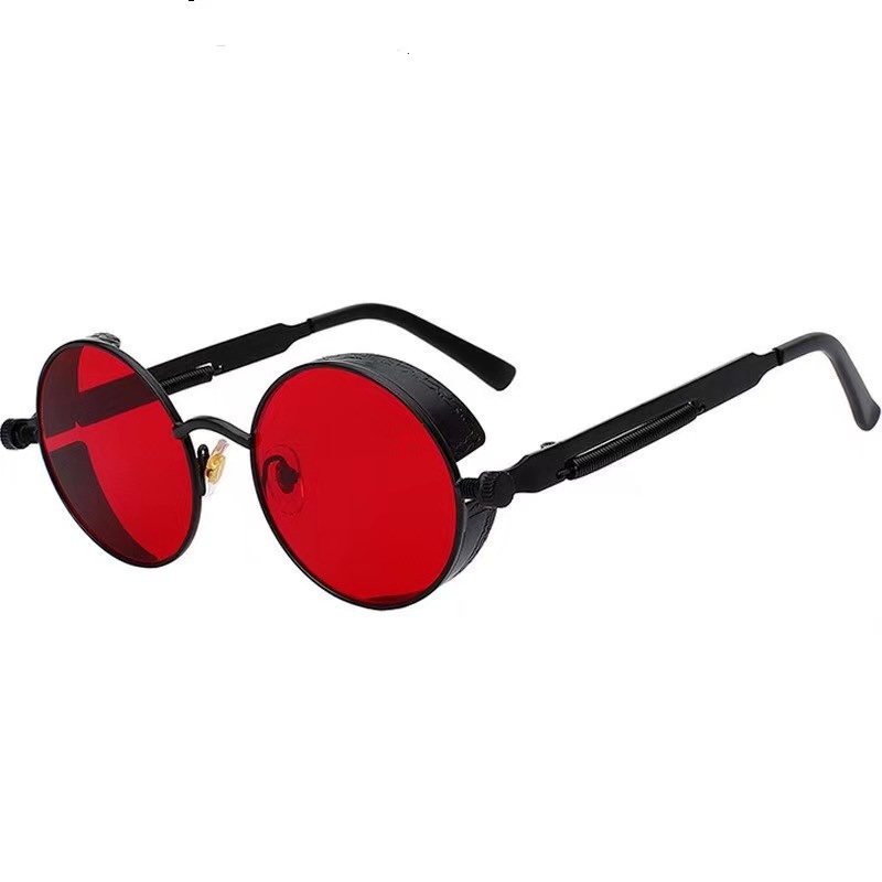 Designer Sunglasses - Klassische, hochwertige Steampunk-Sonnenbrille für Damen und