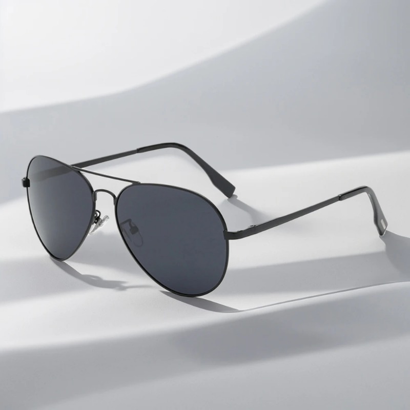 Sunglasses Uv400 - Klassische Große Piloten-Sonnenbrille für Herren Luxuriöse