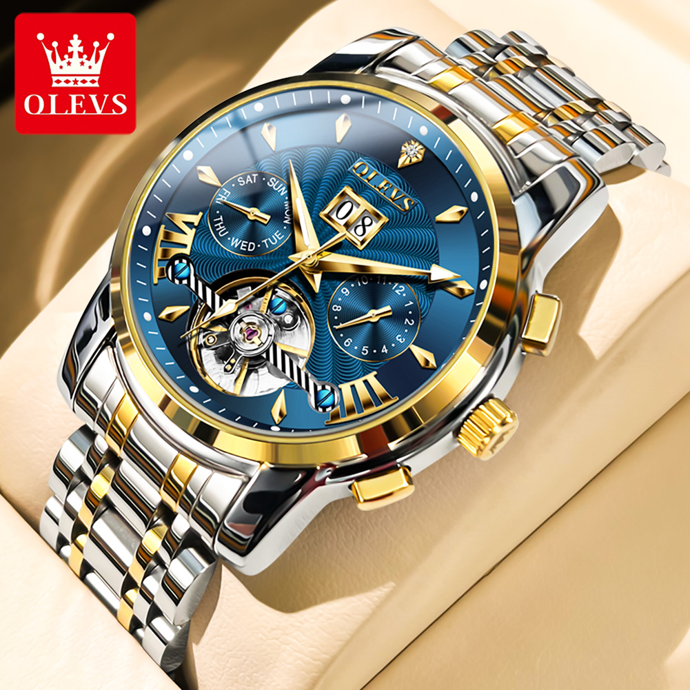 Luxury Watch Men - OLEVS Männer Uhren Luxus Mode Feine