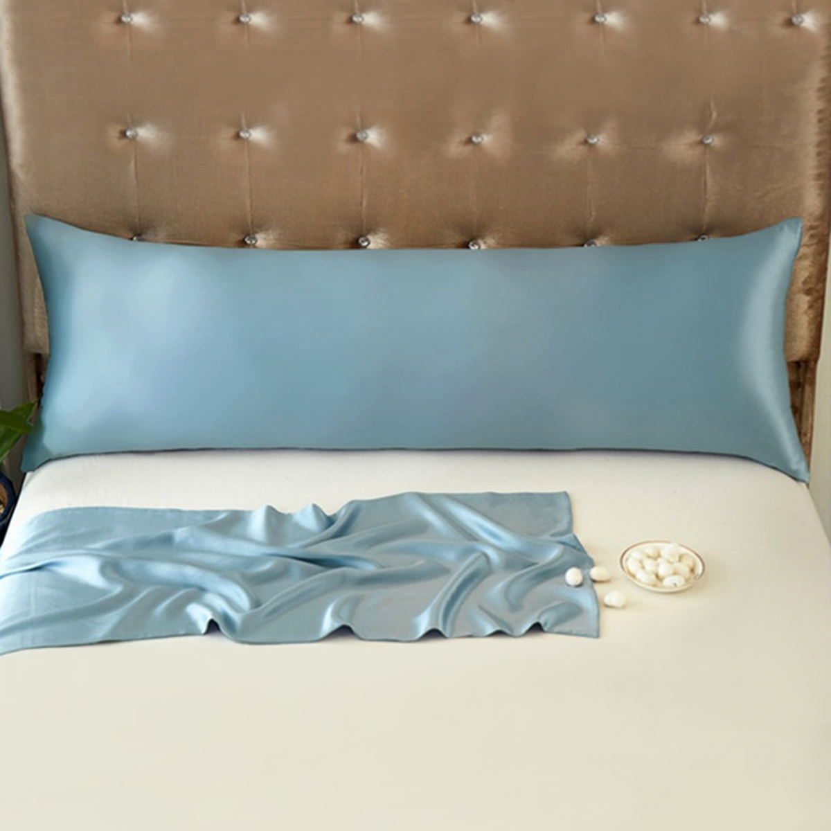 Silk Pillowcase - Langer Kissenbezug aus 100 % reiner