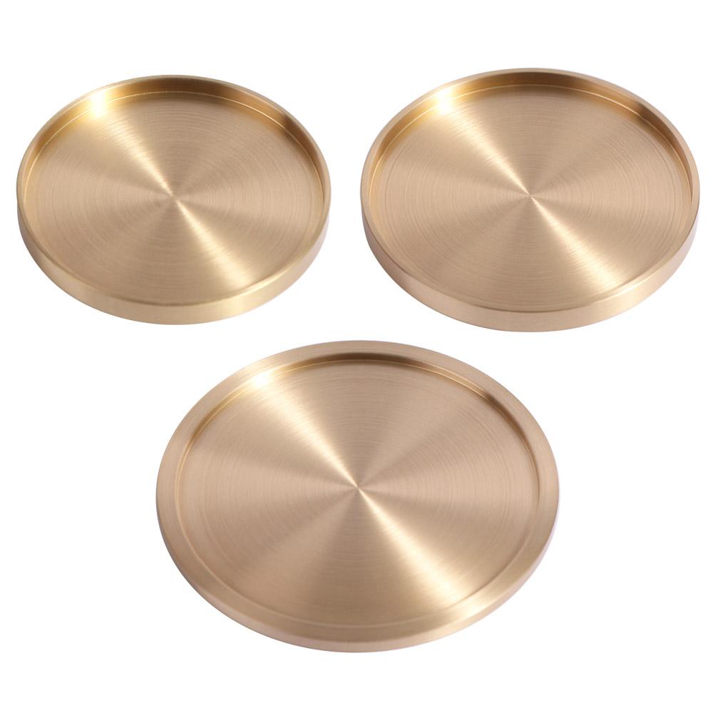 Tischdekoration Runde Messing- – Marble Coaster Set Bewertung und Preis