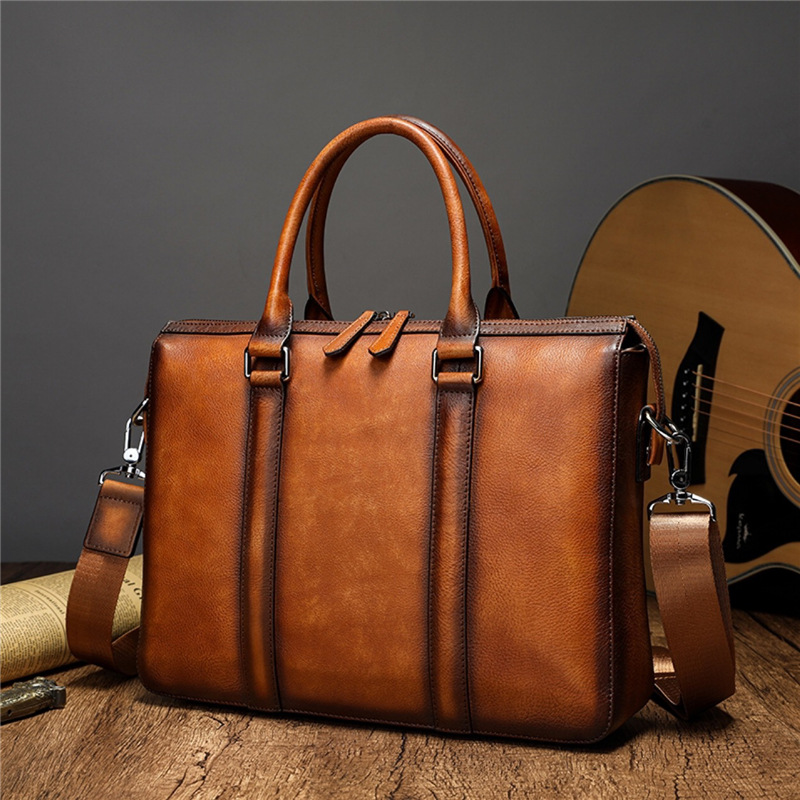 YETTIES Business-Aktentasche a – Leather Briefcase Bewertung und Preis