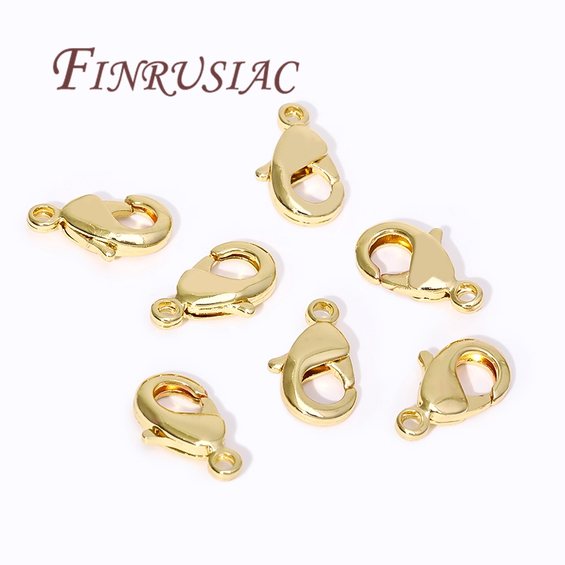 18K vergoldete Karabinerversch – Gold Plated Jewelry Bewertung und Preis