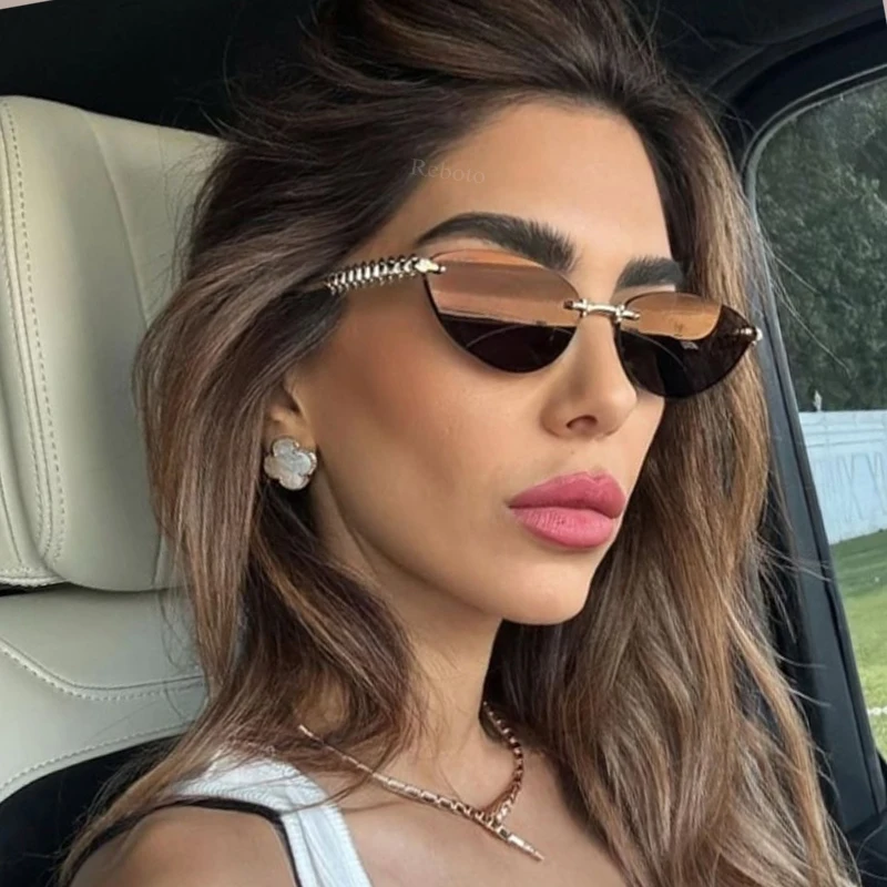 Neue randlose Sonnenbrille im  – Designer Sunglasses Bewertung und Preis