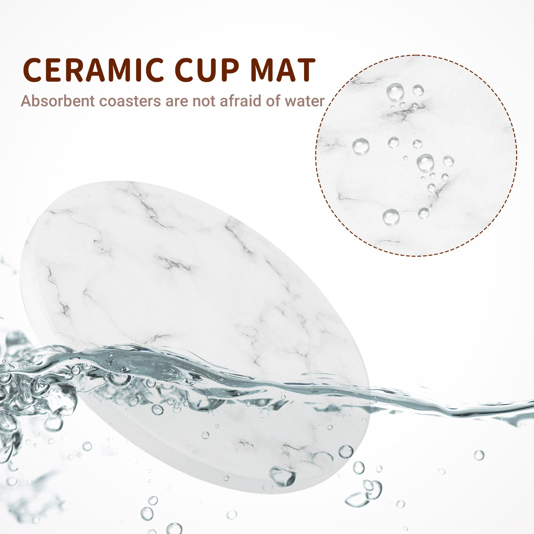 ABAH-Absorbierende Untersetzer – Marble Coaster Set Bewertung und Preis