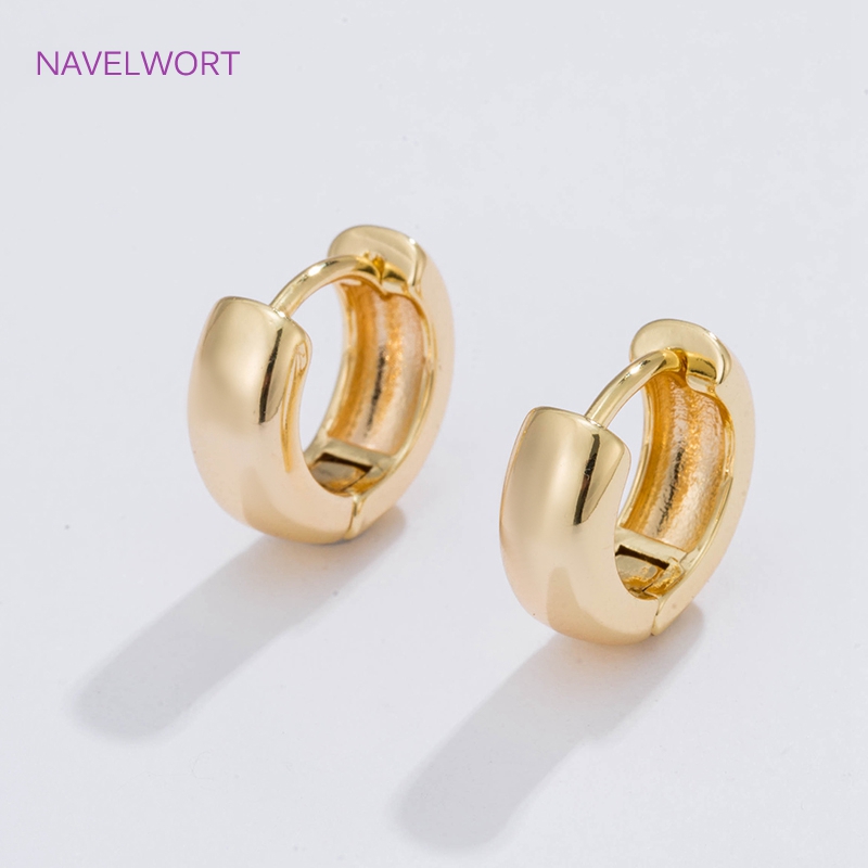 6 Größen vergoldete Kreisohrri – Gold Plated Jewelry Bewertung und Preis