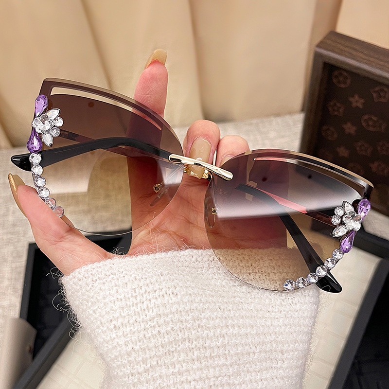 Mode Übergroße Sonnenbrille Fr – Designer Sunglasses Bewertung und Preis
