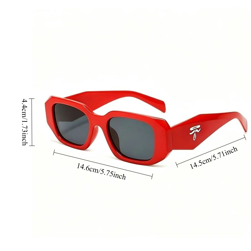 Vintage Quadratische Unisex So – Designer Sunglasses Bewertung und Preis