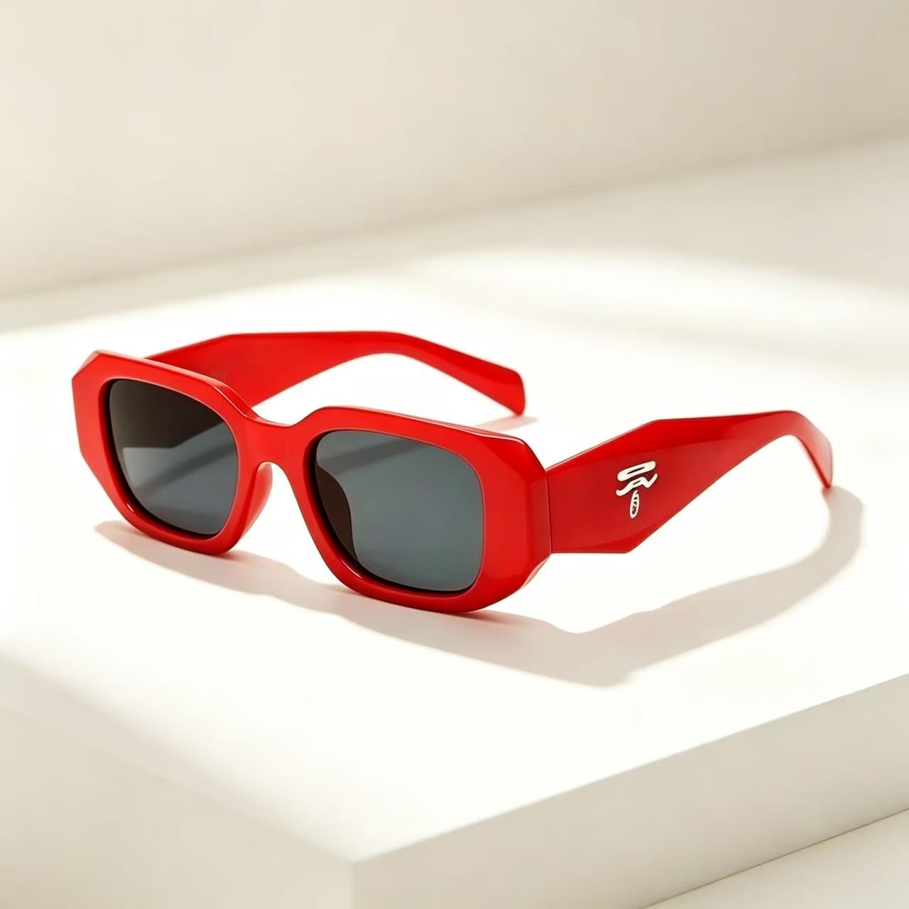 Vintage Quadratische Unisex So – Designer Sunglasses Bewertung und Preis