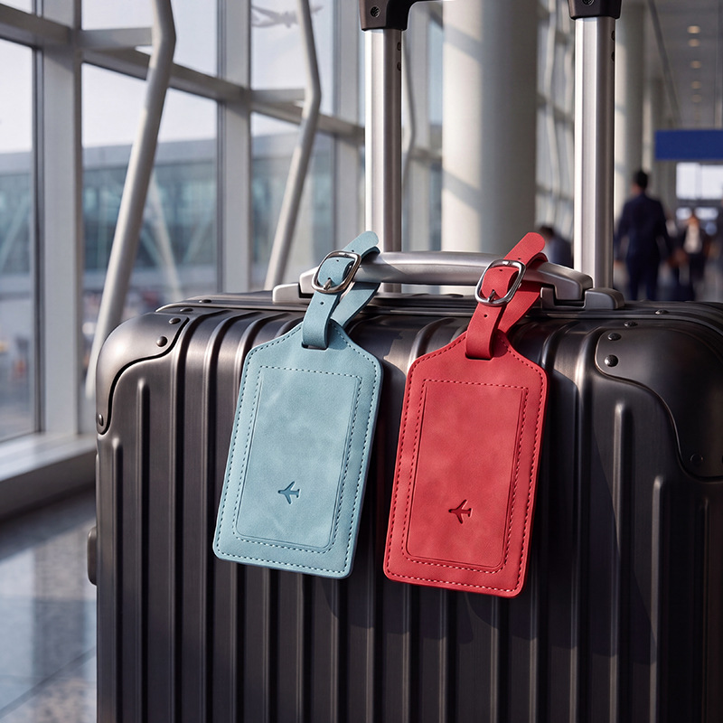 1 Stück PU-Leder Gepäckanhänge – Travel Luggage Set Bewertung und Preis