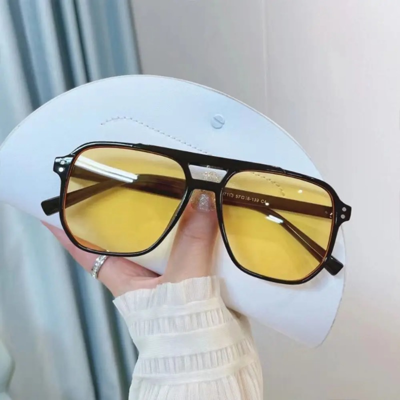 Sonnenbrille mit quadratischem – Sunglasses Uv400 Bewertung und Preis