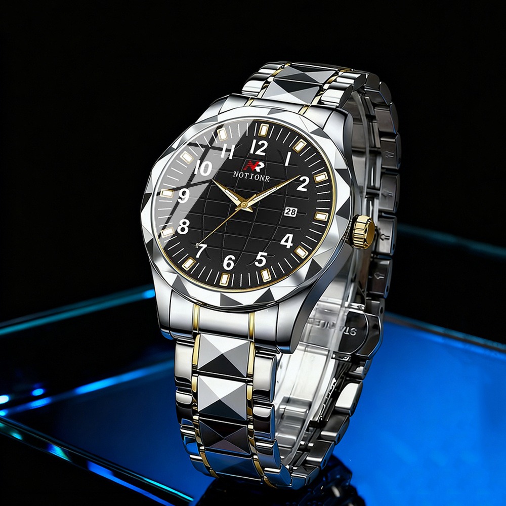 Herren Edelstahl Quarzuhr |    – Luxury Watch Men Bewertung und Preis